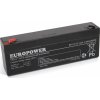 Baterie Europower 12V 2,3Ah AGM Europower EP2,3-12