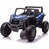 mamido Detské elektrické auto Buggy UTV-MX 4x4 LCD MP4 Spider lakované modré