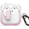 DUX 102387 DUX PECP Ochranné puzdro pre Apple AirPods 4 PINK WHITE