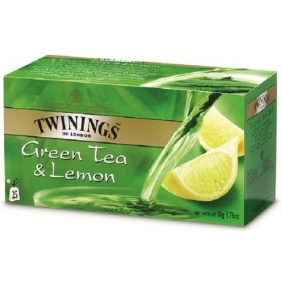Twinings čaj green & lemon 50 g