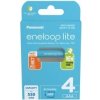 Panasonic Eneloop 1x4 lite Micro AAA 550mAh Ni-MH BK-4LCCE/4BE