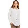 Dámska ľanová košeľa BUSHMAN FATIMA biela 3XL