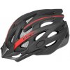 Etape Twister cyklistická prilba čierna-červená - S/M (55-58 cm)