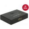 Delock HDMI 2 - 1 obojsmerný Switch 4K 60 Hz