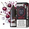 e-liquid POPIČ! Salt - Cherry Ice (Chladivá třešeň) 10ml 20mg Třešeň, broskev, citron