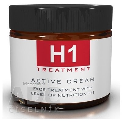 H1 TREATMENT ACTIVE CREAM 24-hodinový aktívny krém na tvár 1x60 ml