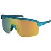 R2 Fusion slnečné okuliare matná tyrkysová/oranžový chróm