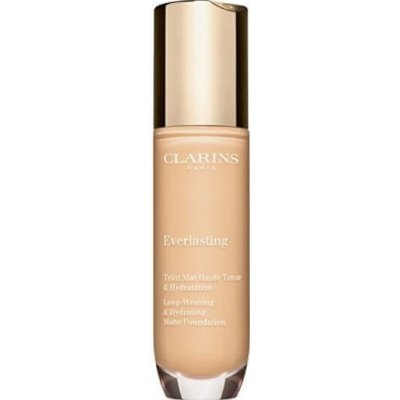 Clarins Dlhotrvajúci hydratačný make-up s matným efektom Everlasting (Long-Wearing & Hydrating Matte Foundat (Odtieň 105N)
