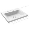 Kaldewei Cono umývadlo 90x50 cm obdĺžnik pultové umývadlo biela 902006033001