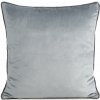 Zamatová obliečka na vankúš GAJA 2 - strieborná