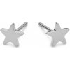 CO88 oceľové náušnice hviezdičky C88CE-70301