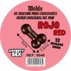 Diablo picante chocolate mold with 12 silicone penises for hanging red