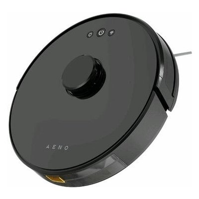 AENO RC3S čierna / Robotický vysávač s mopom / sací výkon 2500 Pa / prachová nádoba 600 ml / HEPA (FD1ARC0003S)