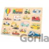 New Classic Toys vkladacie puzzle dopravné prostriedky 16 ks