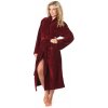 Dámsky župan Tampa 2149 burgundy - Vestis XXL