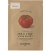 Skinfood - Sous Vide Mask Sheet Tomato - Rozjasňujúca plátienková maska- 1 ks / 18 g