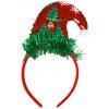 Vianočná čelenka Santa