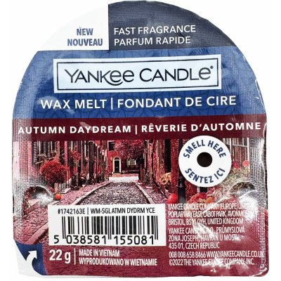 Yankee Candle Autumn Daydream vonný vosk do aromalampy 22 g
