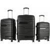 Aga Travel Sada kufrov MR4681 Čierna 93 l 63 l 33 l