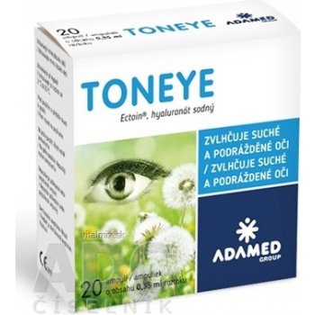 Toneye očné kvapky ampulky 20 x 0,35 ml