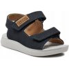 Geox sandále pre deti, prírodná koža, modré, veľkosť 21