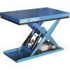 Manutan Hydraulický zdvíhací stôl, do 2 000 kg, doska 135 x 80 cm, 220 - 1 000 mm