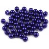 Plastové voskové korálky / perly Glance Ø6 mm - F59 modrá berlínska (500 g)
