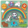 2Kids Toys Balančné puzzle so zvieratkami 2 v 1