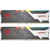 Patriot Viper Venom/DDR5/32GB/6200MHz/CL40/2x16GB/RGB/Black PVVR532G620C40K