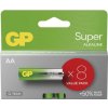 Alkalická batéria GP Super LR6 (AA), 8 ks 8ks B01238
