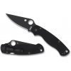 Spyderco C81GPBK2 Para Military 2 vreckový nôž 8,7 cm, celočierny, G10