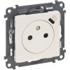 Legrand VALENA LIFE 1-zásuvka + USB C (753236) béž