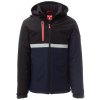 Payper WISE PAD Zateplená softshellová bunda XXL, Navy blue-Black