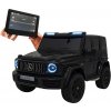 Elektrické detské autíčko Mercedes Benz G63 AMG XXL STRONG MP4 čierny