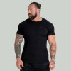 GymBeam Tričko Ribbed Black - STRIX Veľkosť: L