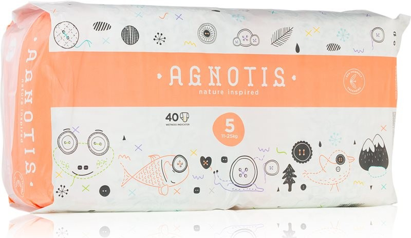 Agnotis Baby Diapers No 5 11-25 kg 40 ks