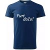 Furt dačo - Klasické pánske tričko vyššej gramáže - L ( Polnočná modrá )