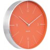 Dizajnové nástenné hodiny 5682OR Karlsson 28cm (8714302623714)