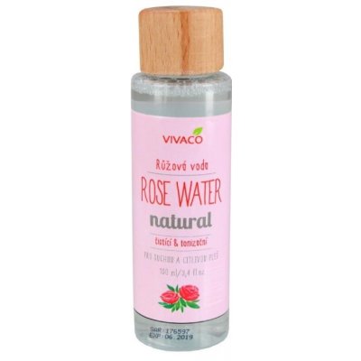 Vivaco 100 % Organic product Ružová voda čistiaca a tonizačná 100 ml