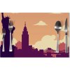 Sablio Prestieranie New York Socha slobody Art: 40x30cm