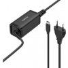 Sieťový adaptér Hama USB-C GaN, Power Delivery 45 W (200022) čierny