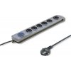 QOLTEC 50199 Surge protector 6 sockets 5m