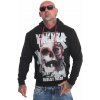 Yakuza mikina pánska s kapucňou APOLOGISE HOB 23009 black Farba: čierna, Veľkosť: 5XL