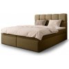Wilsondo Manželská boxspring posteľ s úložným priestorom Massimo 140x200 - hnedá