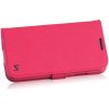 Peňaženkové puzdro Samsung i9500 Galaxy S IV (S4) Rose Red