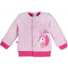 Eevi Detská mikina FOREST ružová