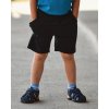 Jožánek Dětské kraťasy s kapsami, černé 92