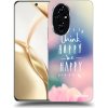 Picasee silikónový čierny obal pre Honor 200 5G - Mysli pozitívne!