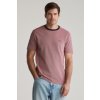 TRIČKO GANT 4-COL OXFORD REGULAR SS T-SHIRT WATERMELON RED