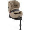 Cybex Anoris T2 Plus 76-125cm Platinum 2024 Cozy Beige detská autosedačka 15 mesiacov - 6 rokov